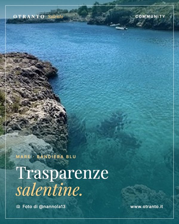 Acqua così trasparente che sembra finta. Snorkeling e tour in barca ad Otranto
