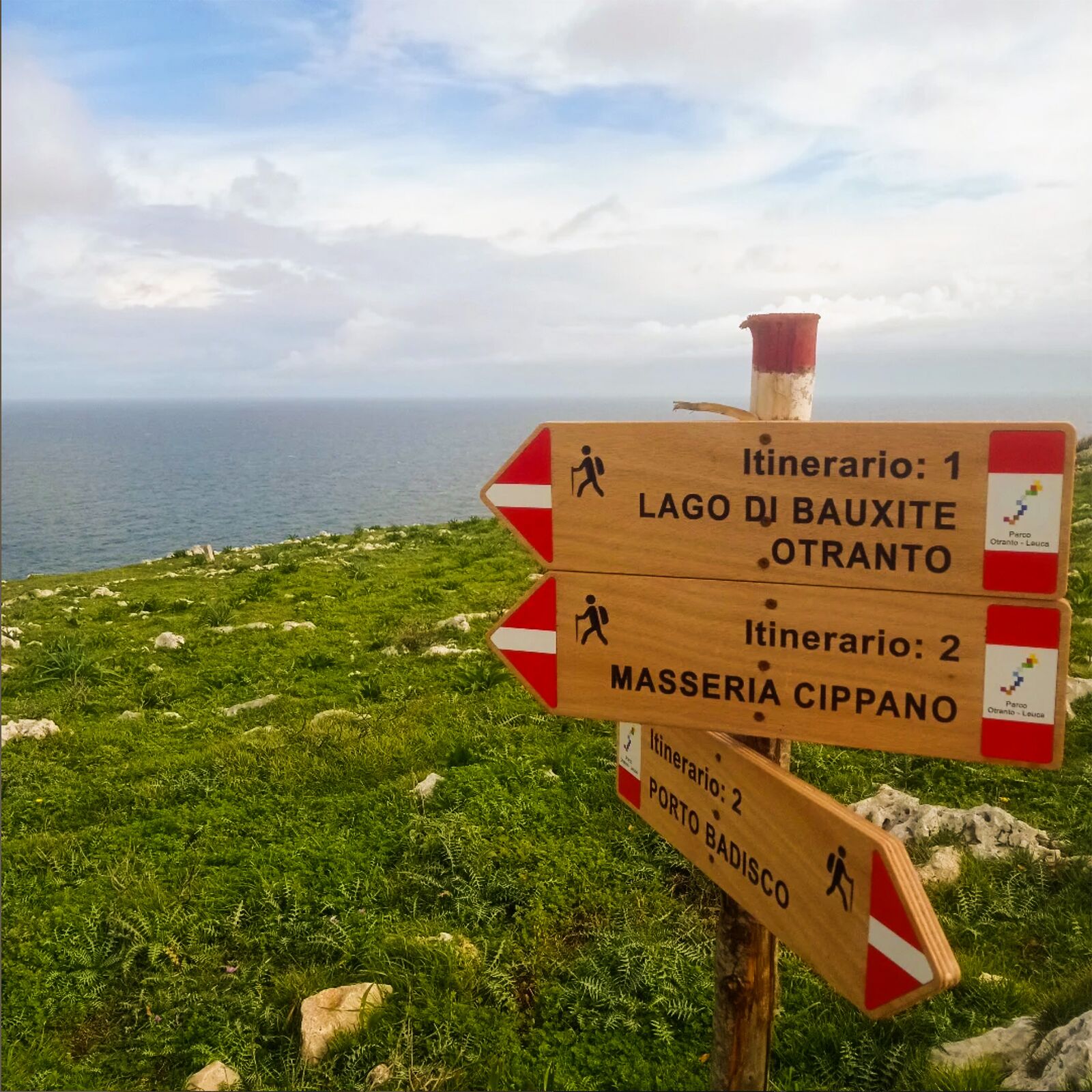 Sentiero dell'Orafo verso Punta Palascia